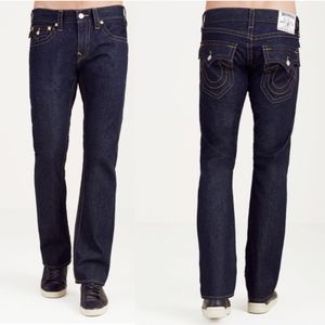 NEW MEN'S TRUE RELIGION RICKY STRAIGHT JEANS